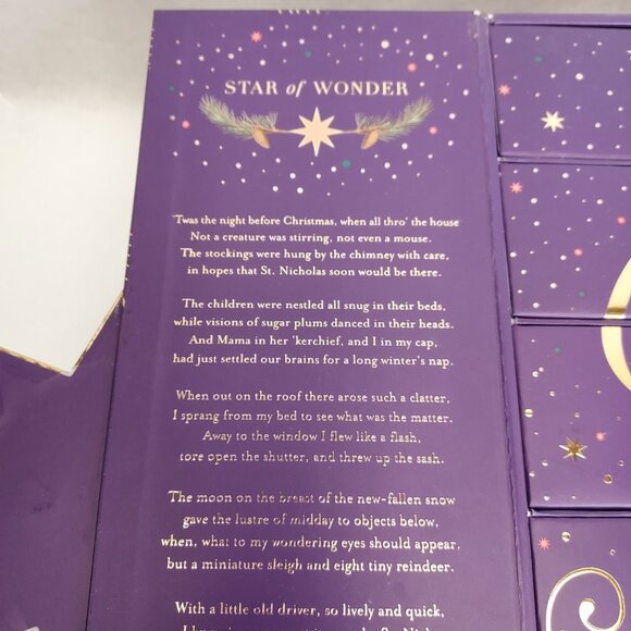 Vosges Haute-Chocolat Cosmic Wonders Christmas Advent Calendar Box Empty 24 Slot - Picture 13 of 16